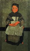 Paul Serusie, Little Breton Girl Seated(Portrait of Marie Francisaille)